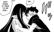 Eida and Kawaki as seen in the manga (Image via Shueisha)